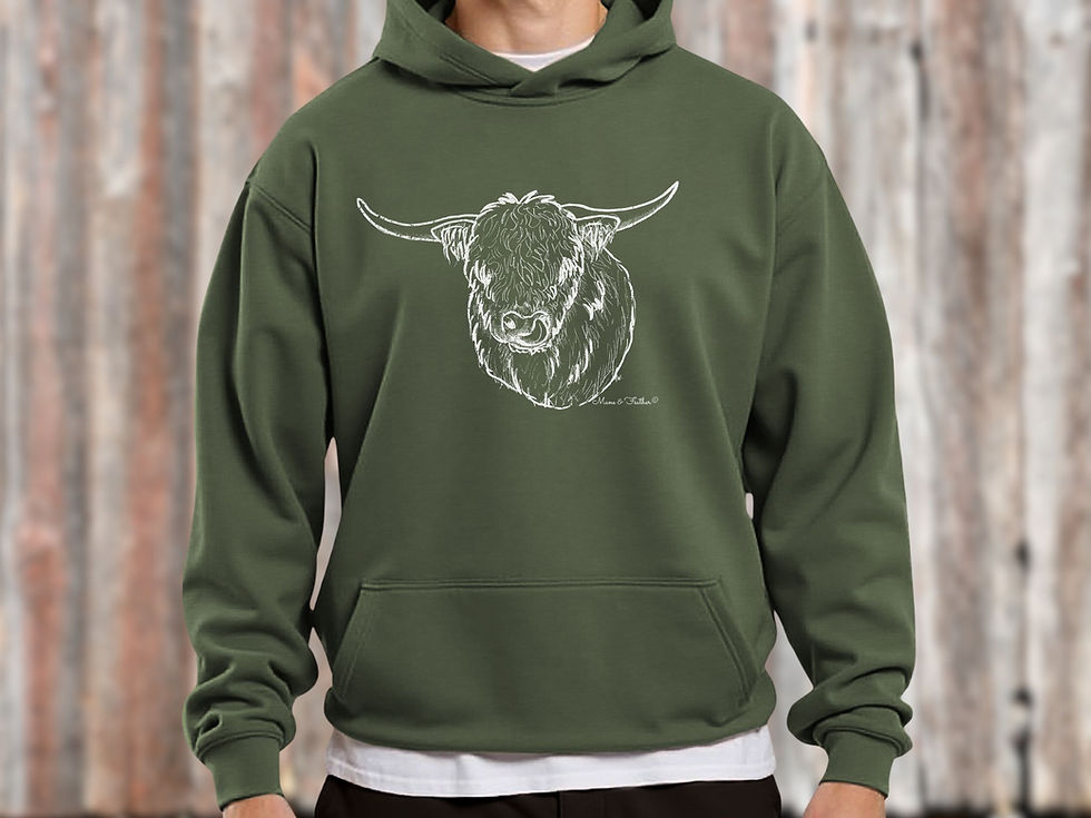 Thumbnail: Highland Steer Hoodie