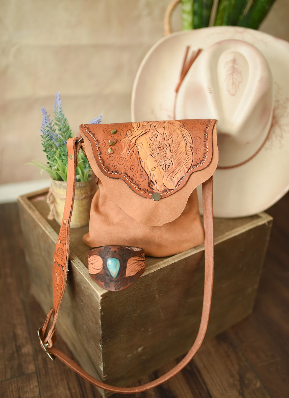 Thumbnail: Artisan Designed Leather Bag