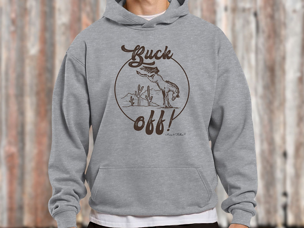 Thumbnail: Buck Off Sketch Hoodie