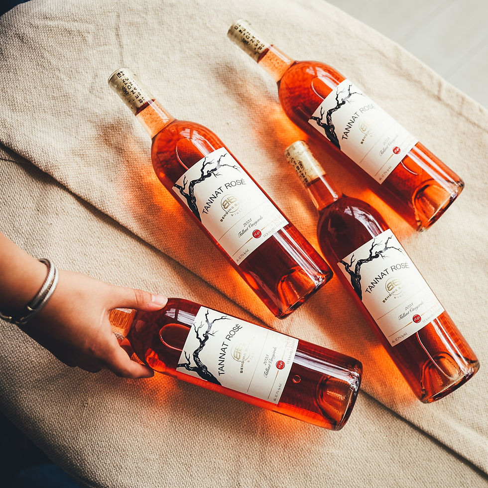 Bending Branch Winery's Tannat Rosé.
