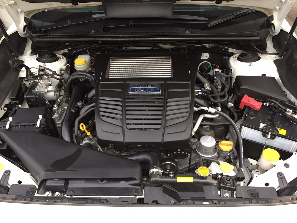 スバル レヴォーグ ソリッドコーティング エンジンルームコーティング 室内除菌清掃