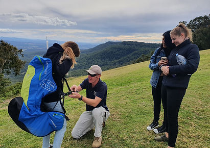 tandem paragliding brisbane