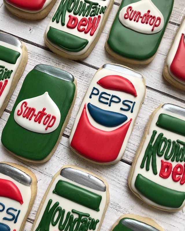 Vintage Pepsi, Sundrop, and Mountain Dew