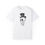 Thumbnail: White Mad Hatter T-Shirt with black Mad Hatter Skully graphic