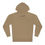 Thumbnail: camel Mad Hatter wear winter hoodie with black skully logo graphic