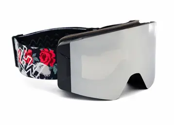 SubZero Snow Goggles by Mad Hatter Ware. Premium Ski and Snowboard Goggles Includes 2 lenses and hard case.