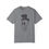 Thumbnail:  Grey Mad Hatter T-Shirt with black Mad Hatter Skully graphic
