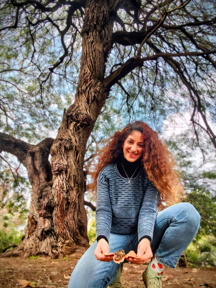 חופית אמיר מנחה של הסדנאות טבעי להיות אני