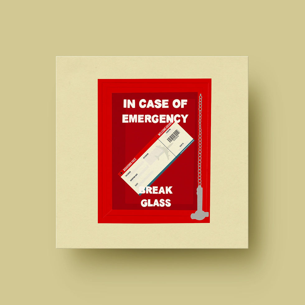 サムネイル： In case of emergency airplane ticket