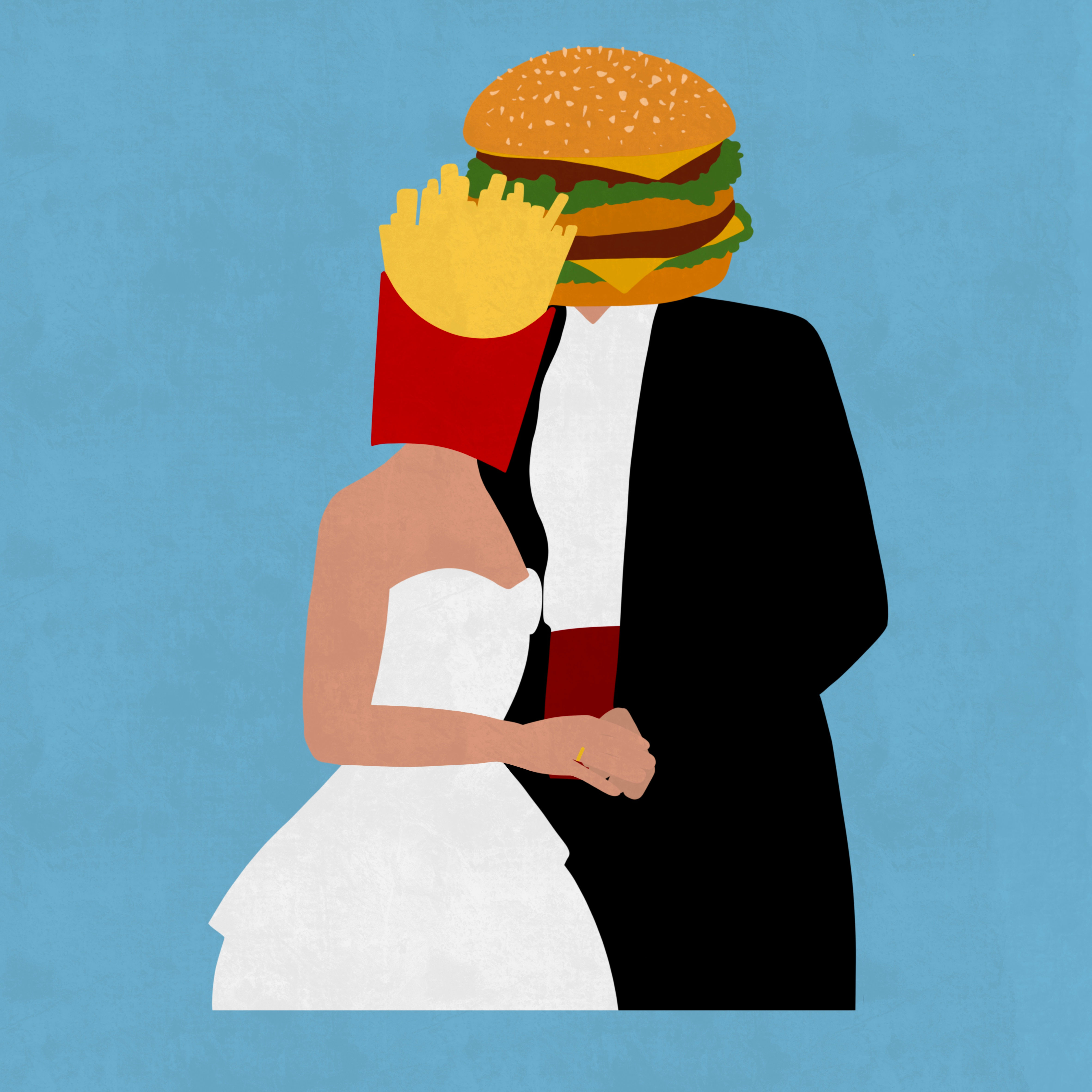 Fast food couple