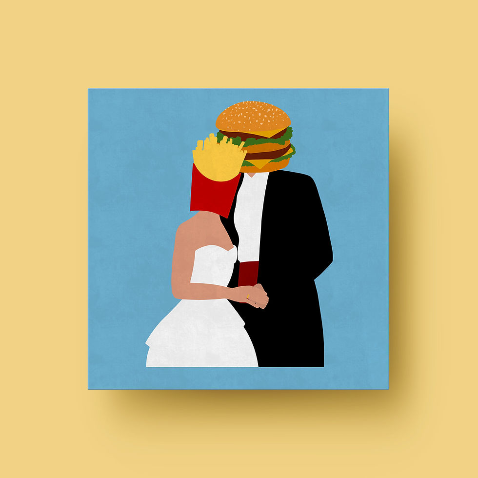 Miniaturbild: Fast food couple