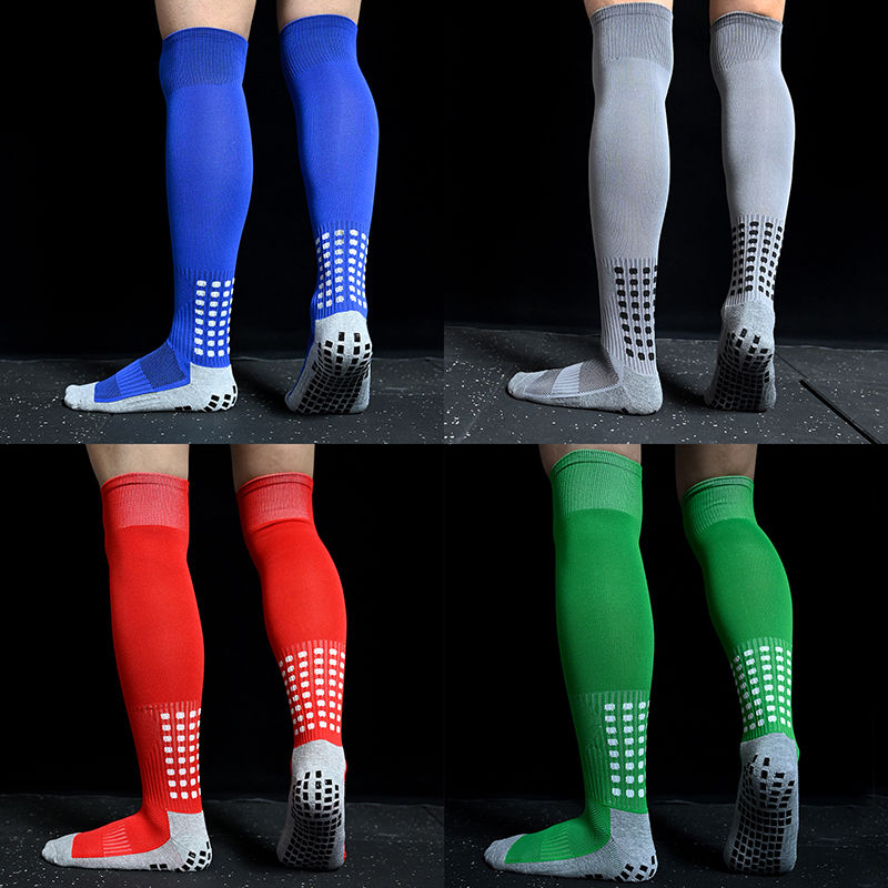 Thumbnail: Sports Training Long Football Socks Men's Non-Slip Soccer Socks Breathable Knee 