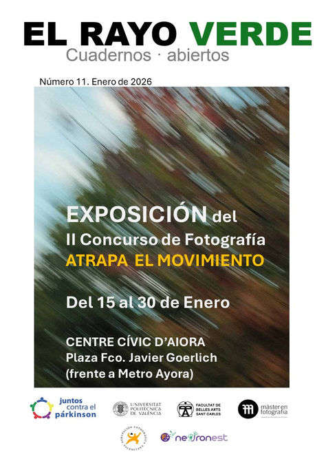 Número 11 de EL RAYO VERDE (Catálogo de la exposición fotográfica)