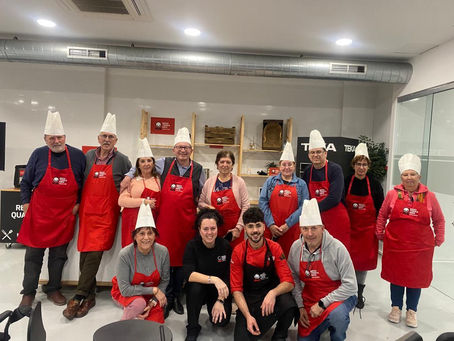 Finalizado el primer curso de "Cocinando con... Párkinson"