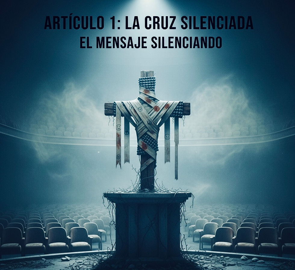 ARTÍCULO 1: LA CRUZ SILENCIADA
La Cruz Silenciada: El Mensaje Confrontador de Jesús y la Crisis de la Predicación Contemporánea