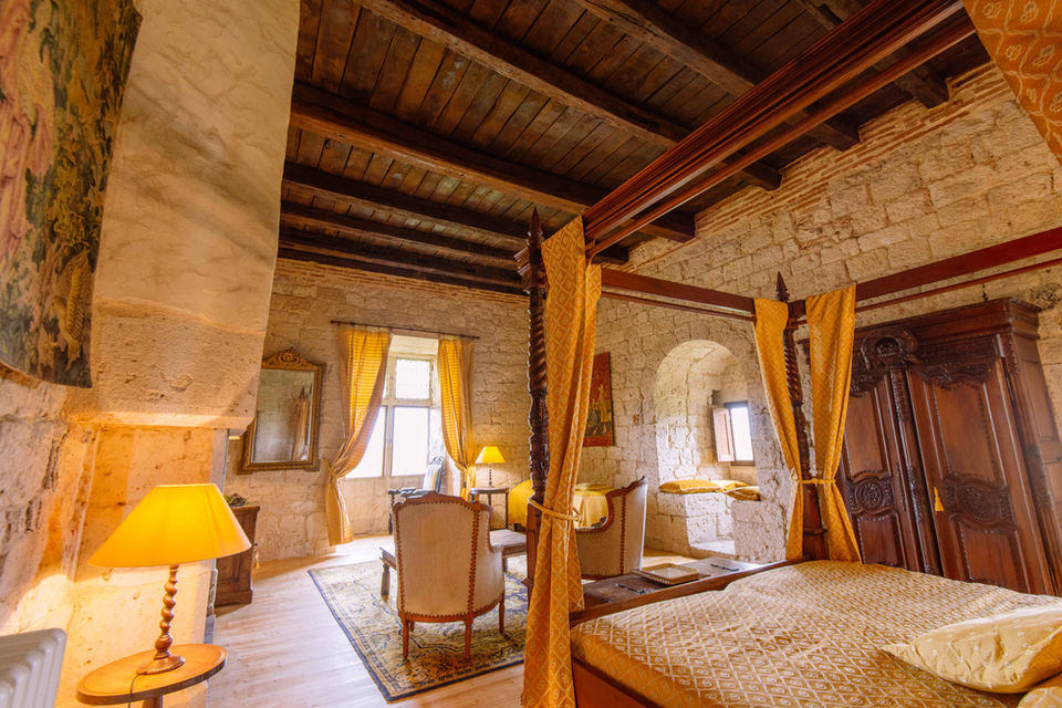 Chateau de Goudourville- Chambre Charles IX