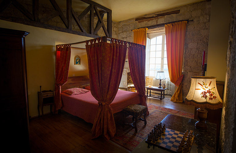 Chateau de Goudourville- Chambre Caumont