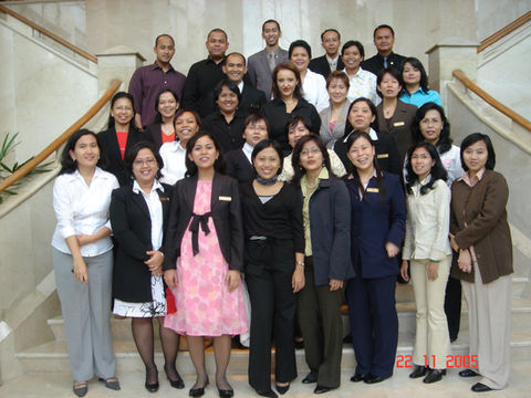 Training in Jakarta, in Nov 2005, at Sheraton Bandara Hotel.