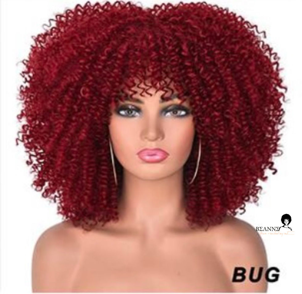 Miniaturbild: Afro Finger coils wig