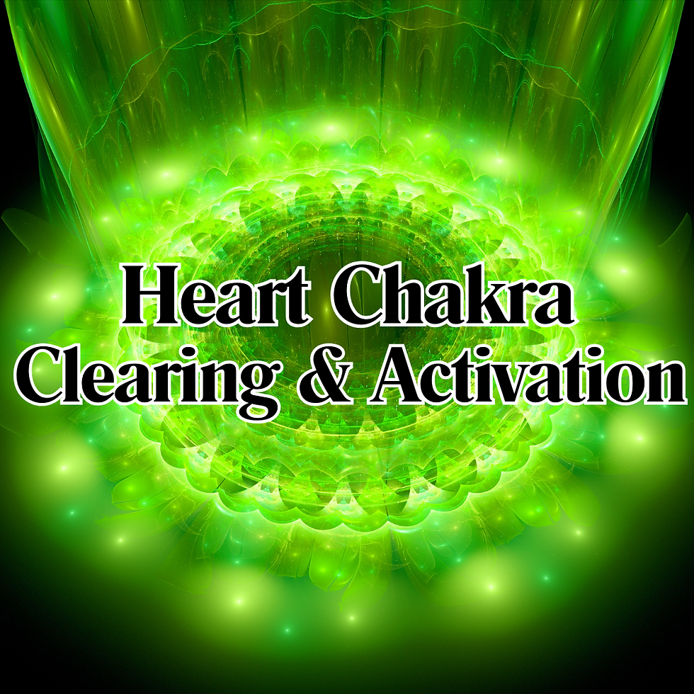 Heart Chakra Clearing & Activation