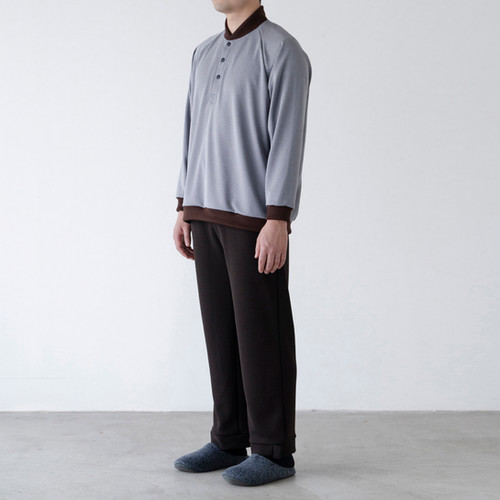 MEN 裾スナップ パンツ | mille-vies