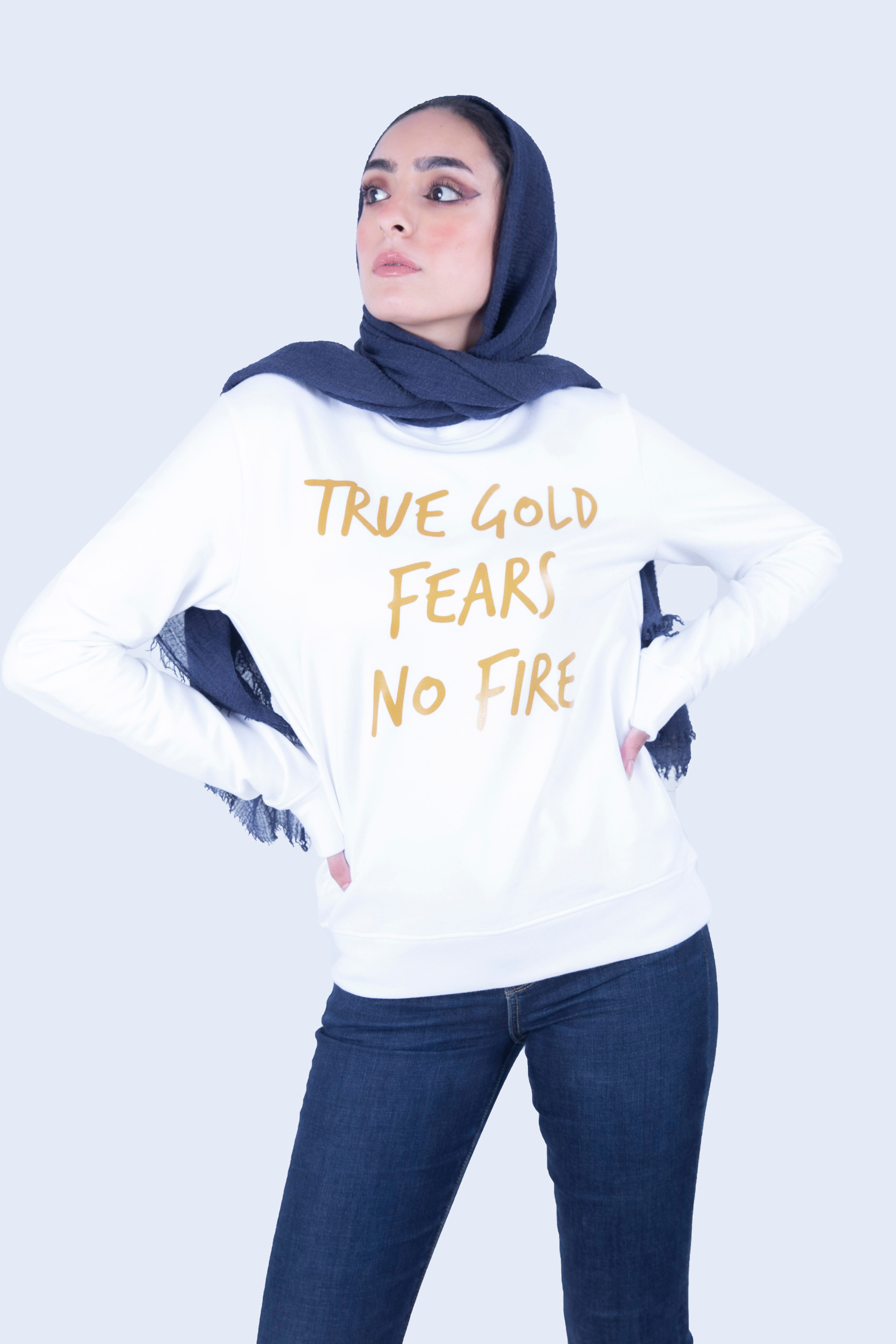 White True Gold Sweatshirt