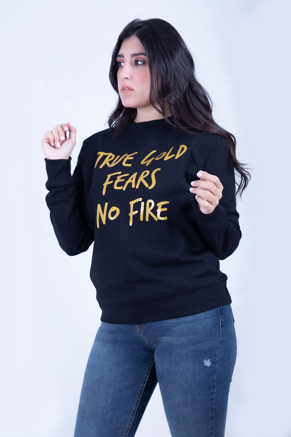 Thumbnail: Black True Gold Sweatshirt