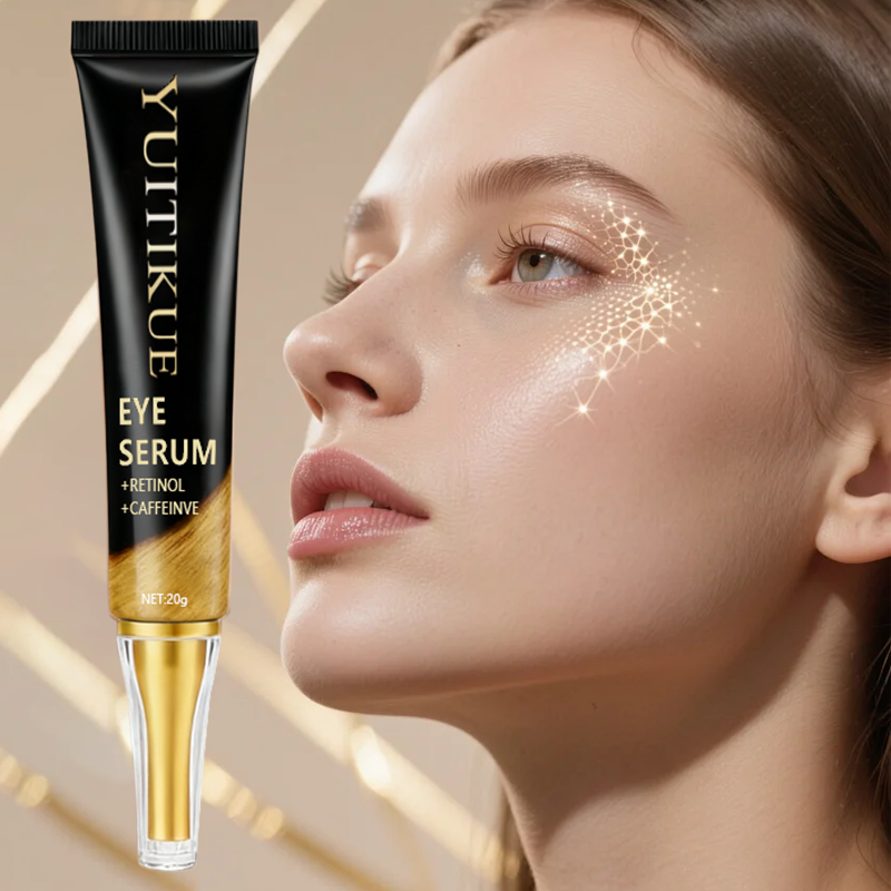 YUITIKUE Caffeine Eye Cream 20g for reducing puffiness and refreshing the eye area