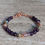 Thumbnail: Amethyst, Fluorite, Labradorite & Copper Third Eye Chakra Healing Bracelet