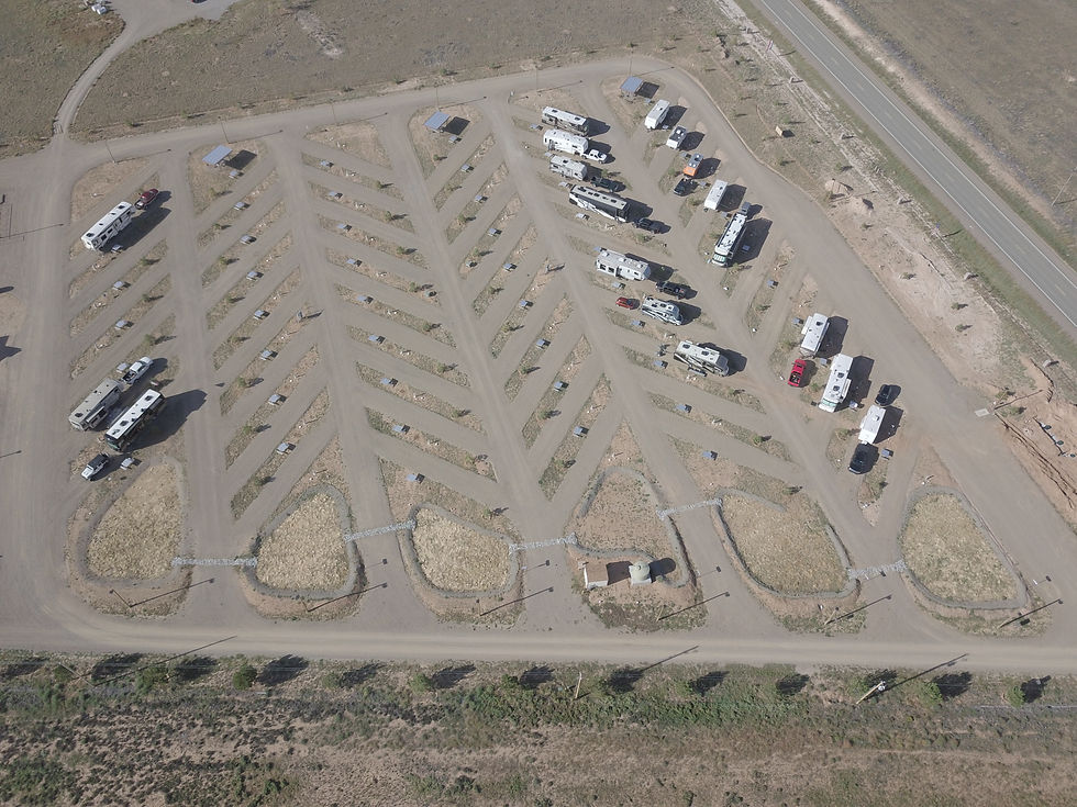 New Mexico RV Park horse corrals