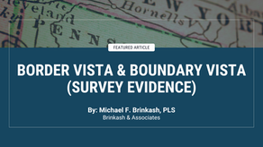 Border Vista & Boundary Vista (Survey Evidence)