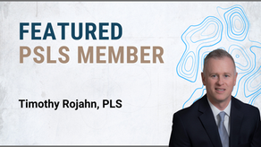 Featured Member - Timothy Rojahn, PLS