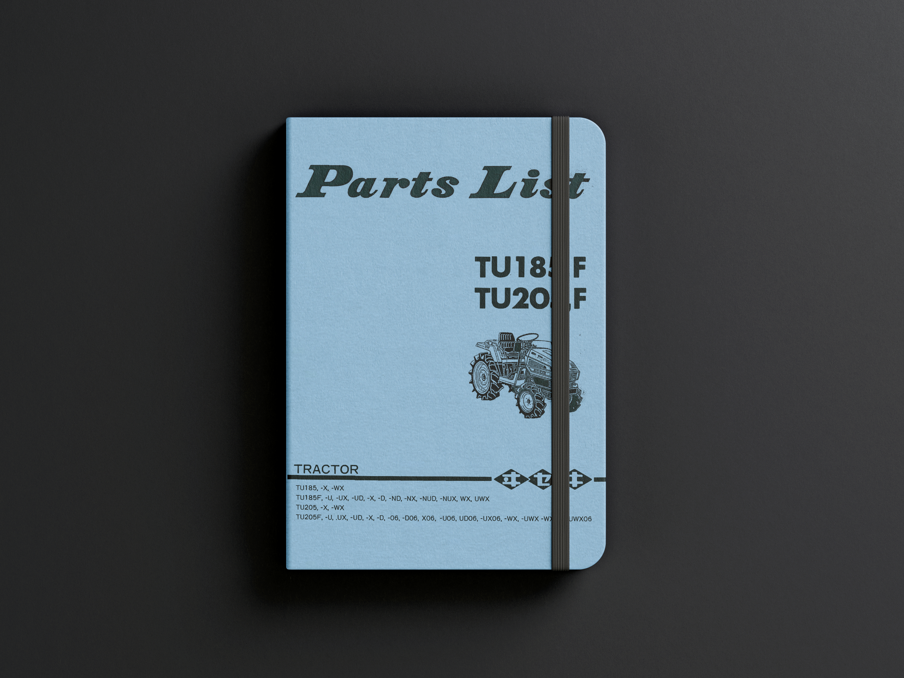 Vue éclatée ISEKI TU185-TU205