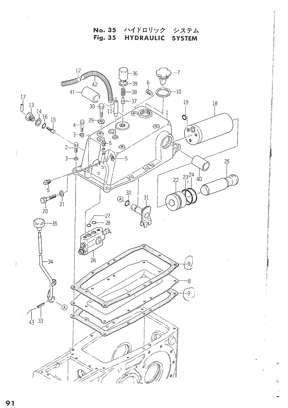 Miniature : Vue éclatée ISEKI TS1610-TS1910