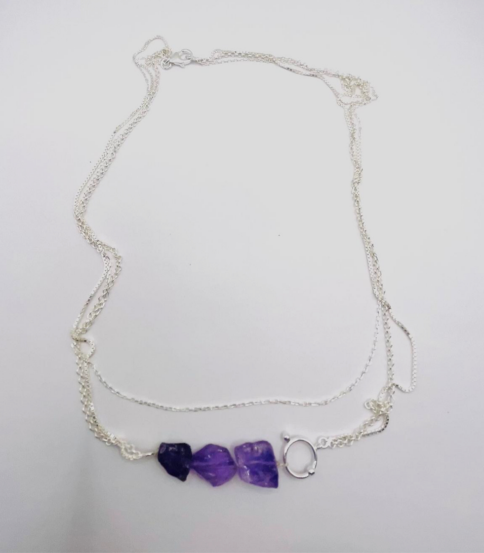 Thumbnail: Chain with rough stone