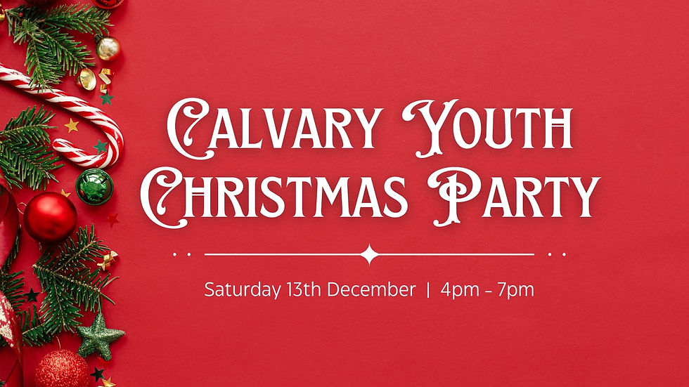 Calvary Youth Christmas Party