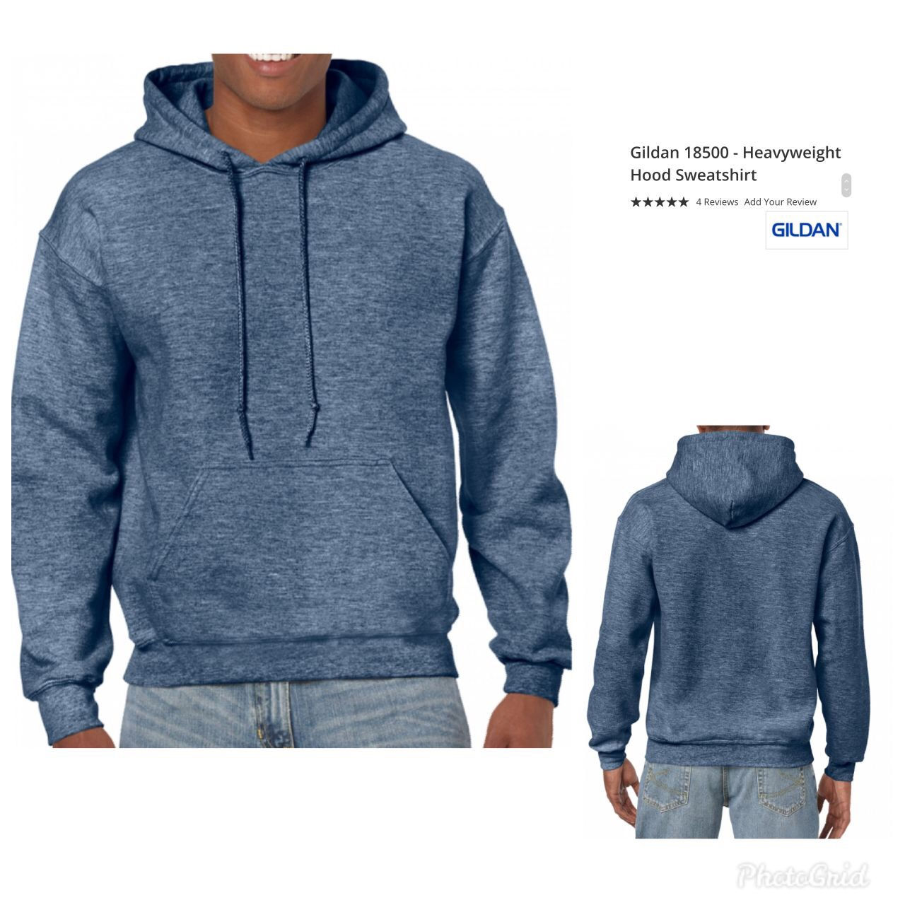 Men’s Heavyweight Cotton Hoodies 
