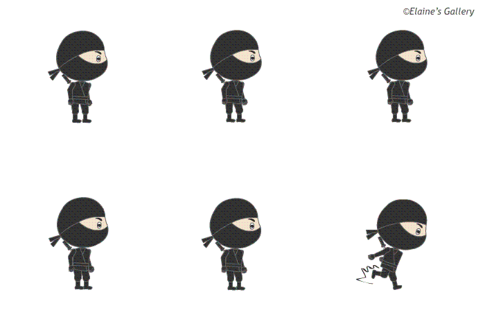 Ninja Character Animations