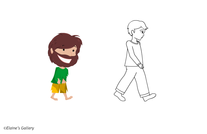 Walking animations
