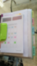 Be organised