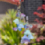 Thumbnail: Blue Purple Beaded Flower Chains