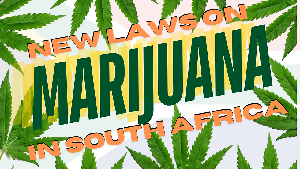 Marijuana legal in South Africa