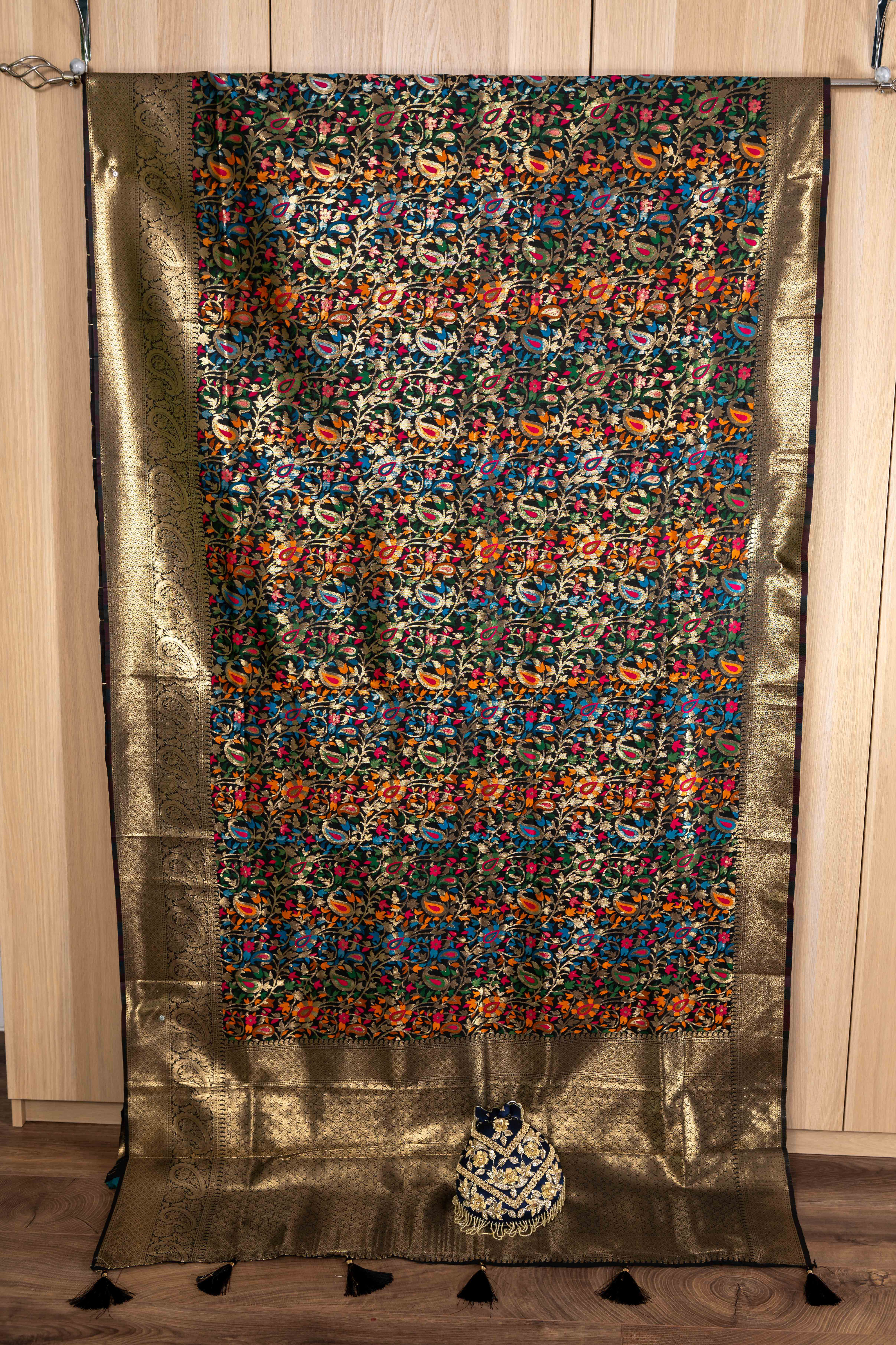 Banarasi Saree Multi-color