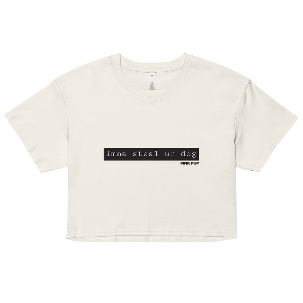 Thumbnail: imma steal ur dog Crop Top