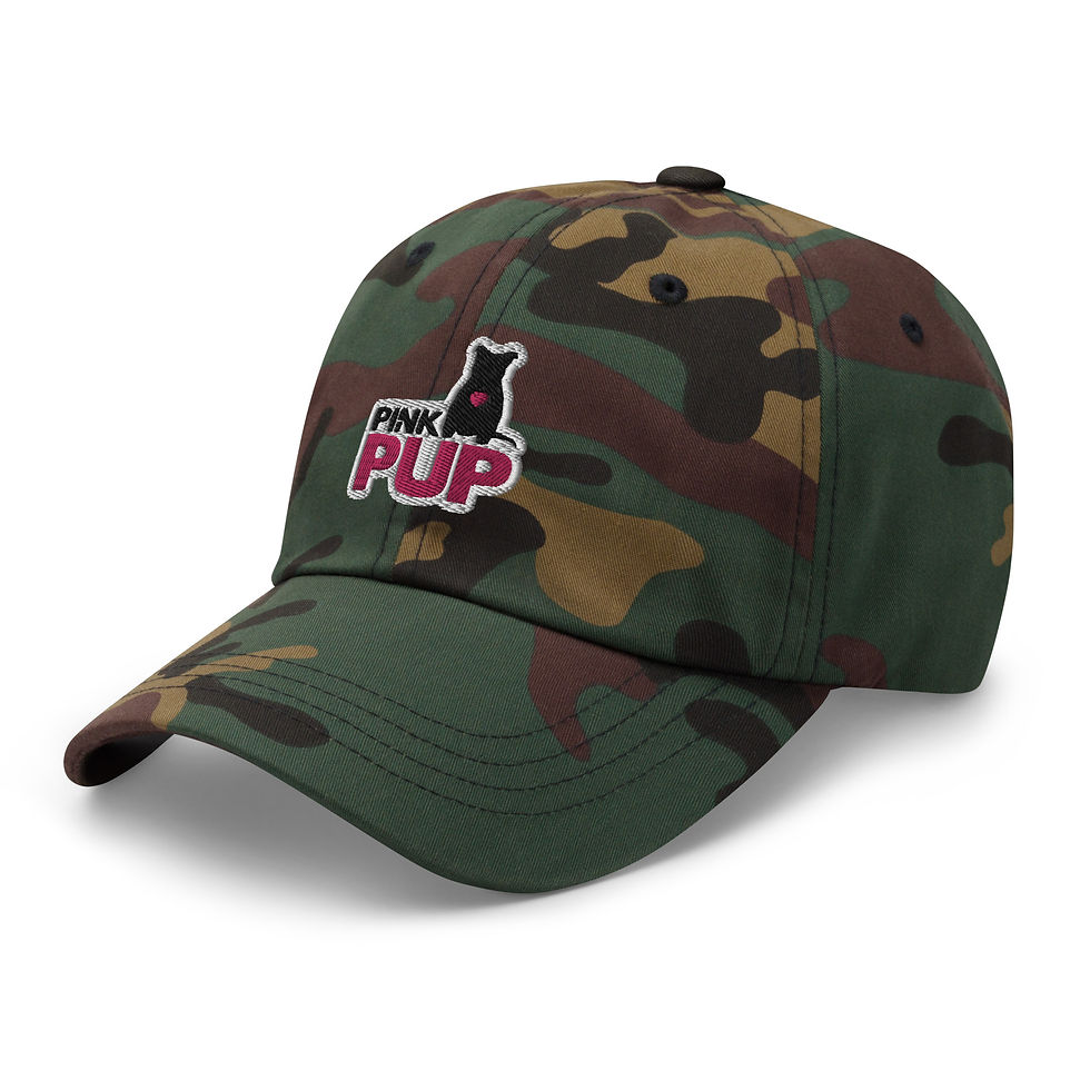 Thumbnail: Pink Pup Logo Dad Hat