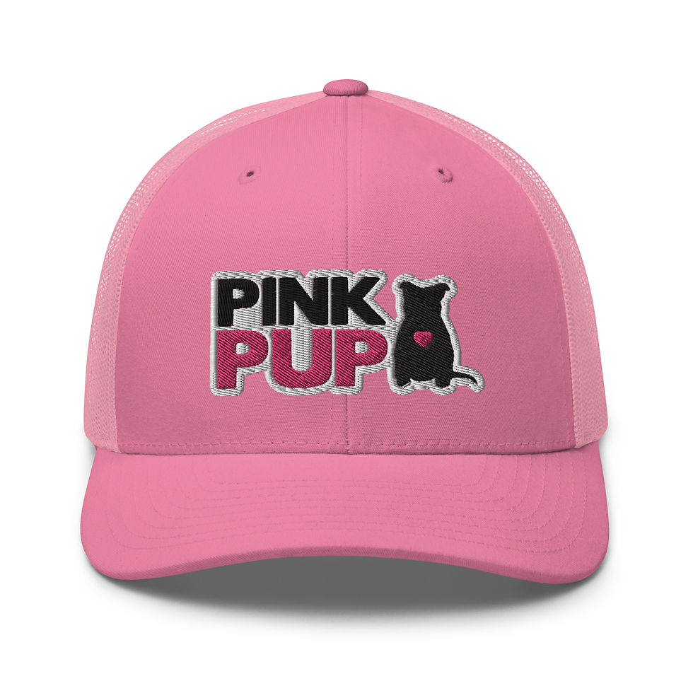 Thumbnail: Pink Pup Logo Trucker Hat