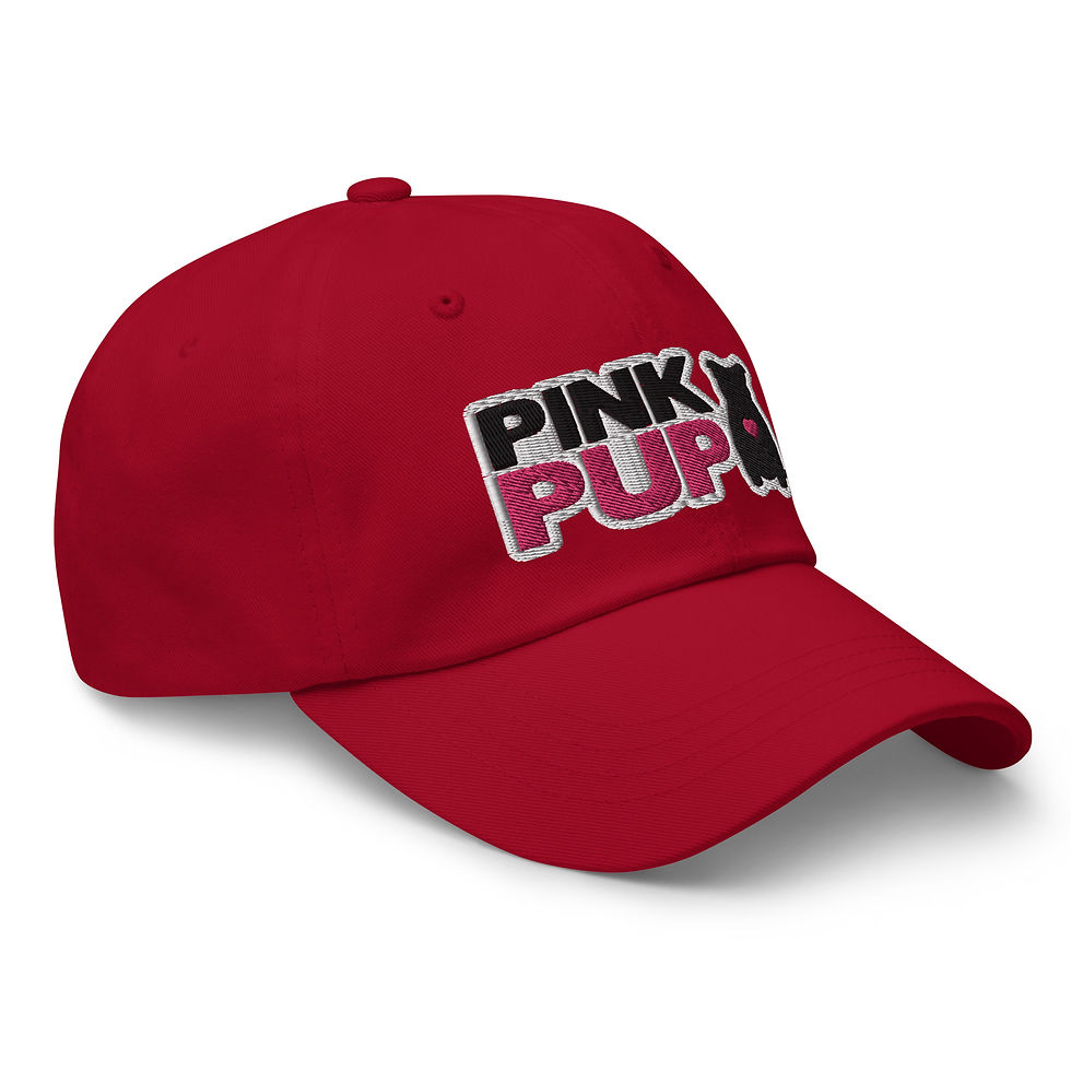 Thumbnail: Pink Pup Logo Dad Hat