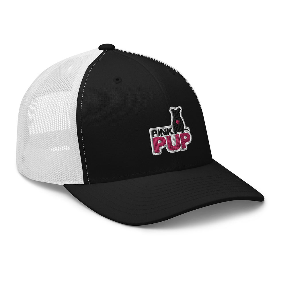 Thumbnail: Pink Pup Logo Trucker Hat