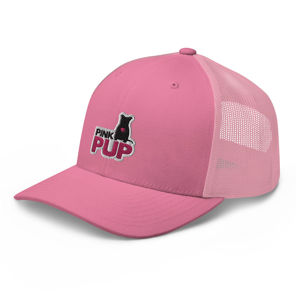 Thumbnail: Pink Pup Logo Trucker Hat