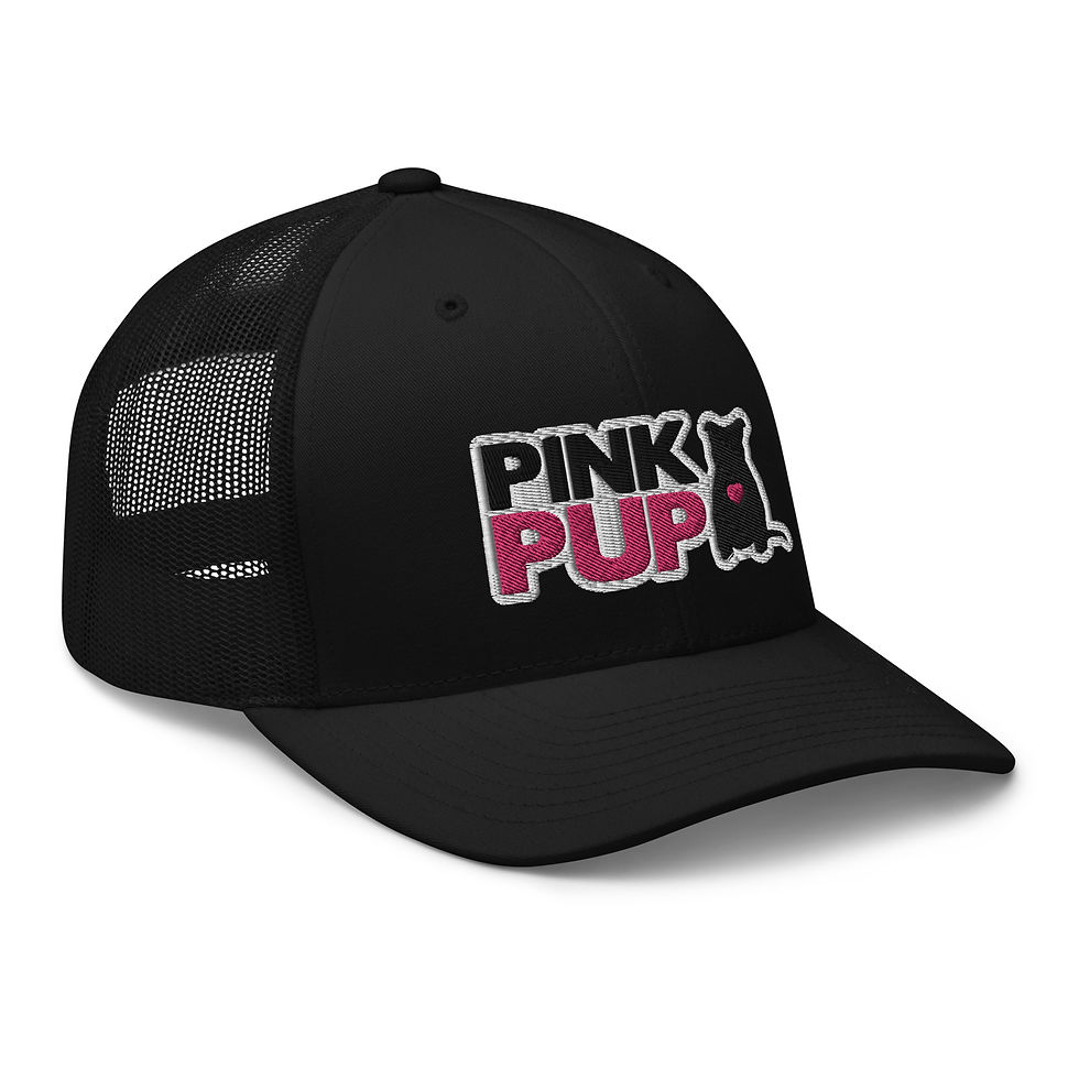 Thumbnail: Pink Pup Logo Trucker Hat